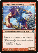 Cyclops of Eternal Fury (JOU-092)  - Journey into Nyx: (enchantment)
