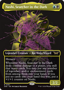 Nashi, Searcher in the Dark (Showcase) (DSK-361) - Duskmourn: House of Horror (Borderless) Foil