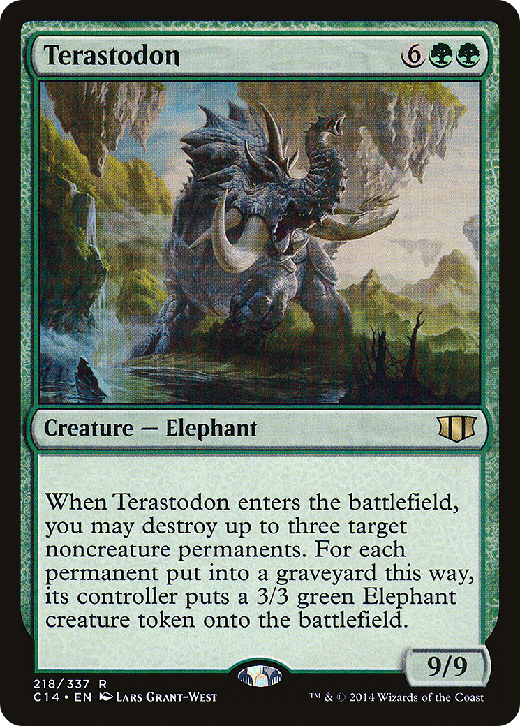 Terastodon (C14-218)  - Commander 2014