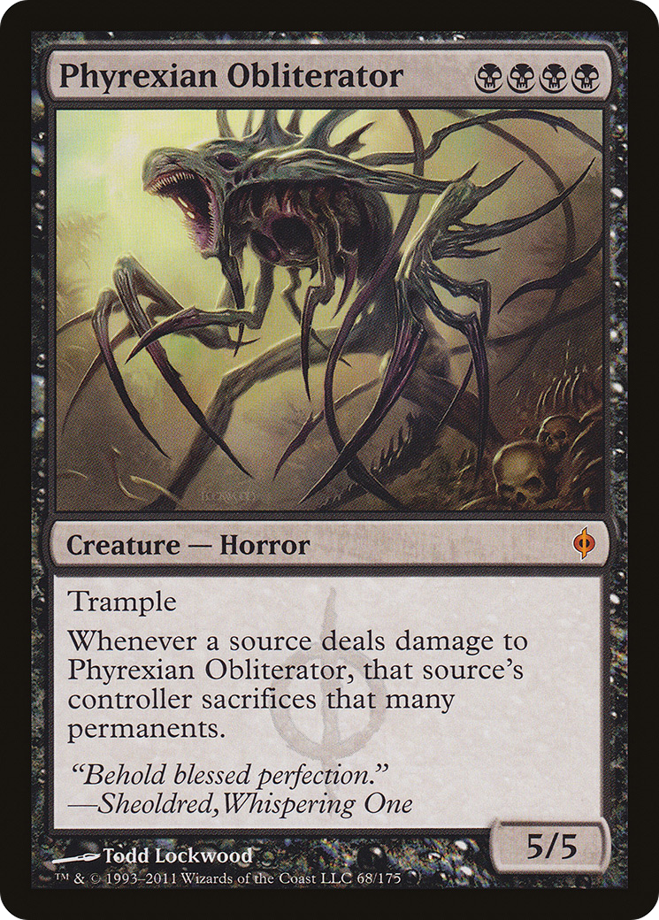 Phyrexian Obliterator (NPH-068)  - New Phyrexia