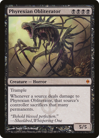 Phyrexian Obliterator (NPH-068)  Foil - New Phyrexia
