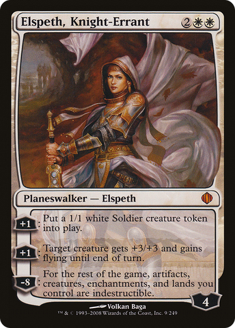 Elspeth, Knight-Errant (ALA-009)  Foil - Shards of Alara