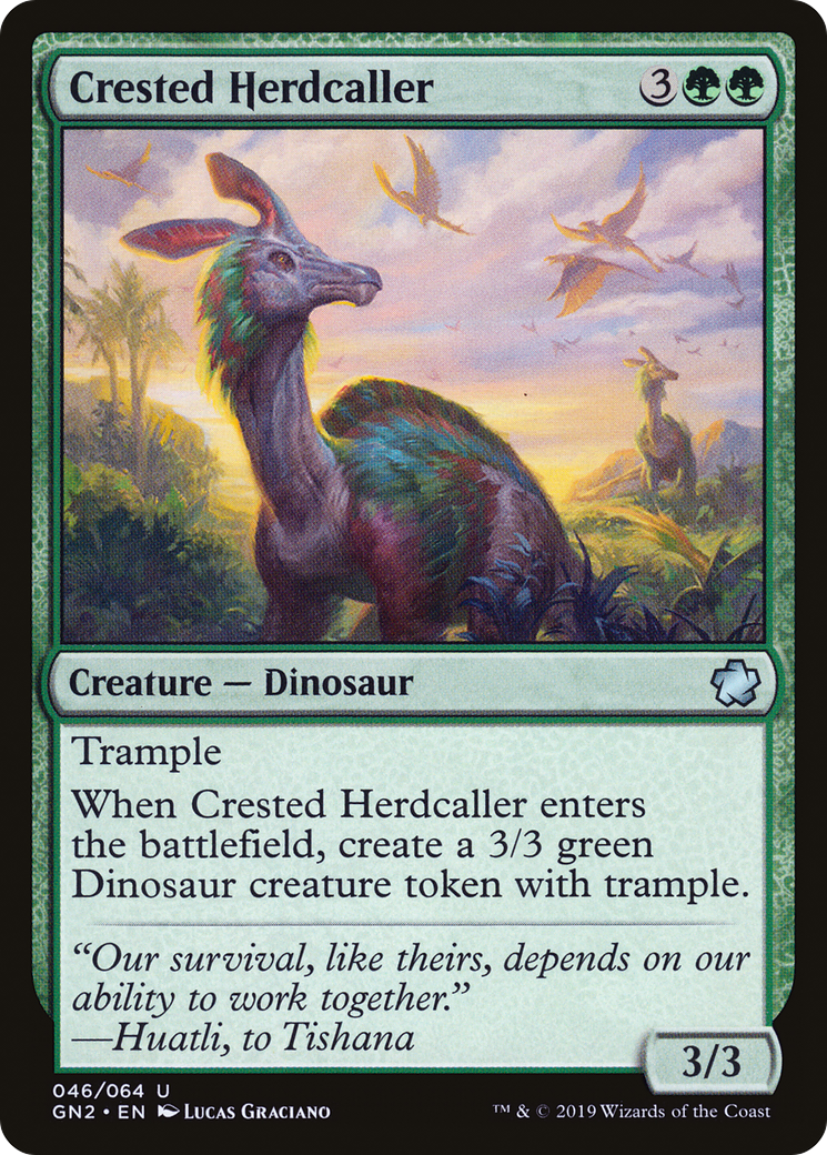 Crested Herdcaller (GN2-046)  - Game Night 2019