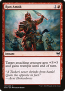 Run Amok (KHM-147)  Foil - Kaldheim