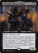 Timothar, Baron of Bats (Extended Art) (VOC-042)  - Crimson Vow Commander: (Extended Art)