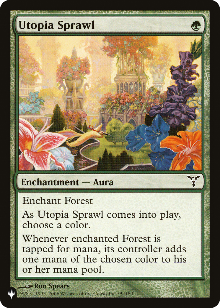 Utopia Sprawl (LIST-99/180)  - The List