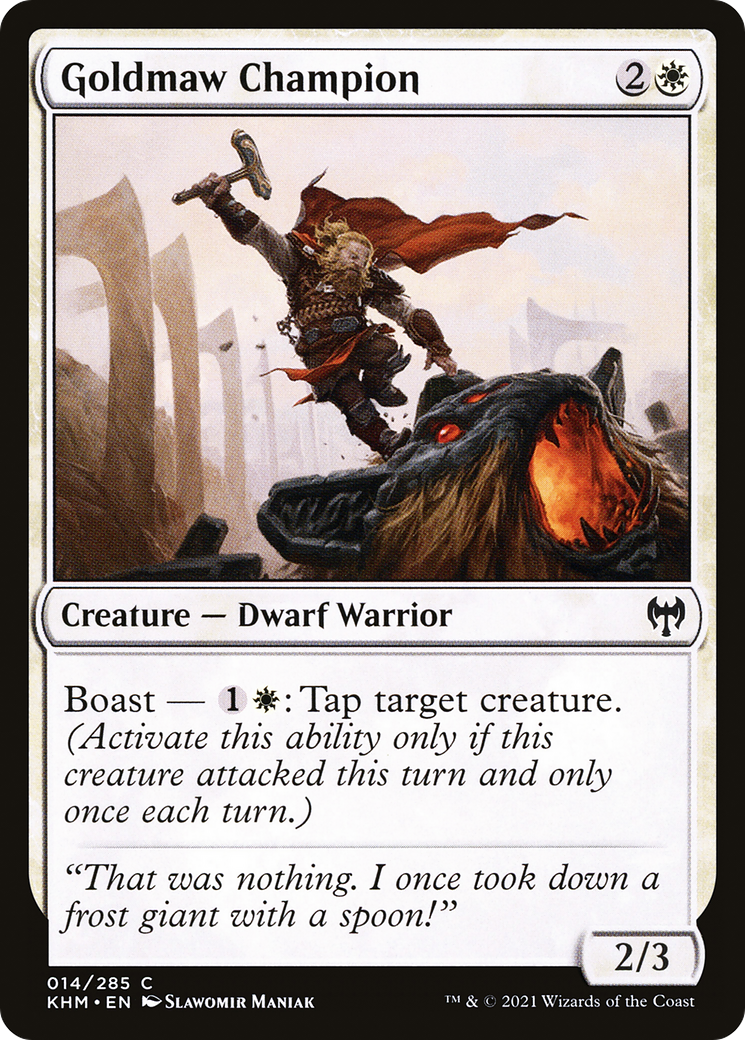 Goldmaw Champion (KHM-014)  - Kaldheim