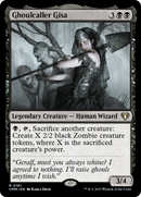 Ghoulcaller Gisa (CMM-161)  Foil - Commander Masters