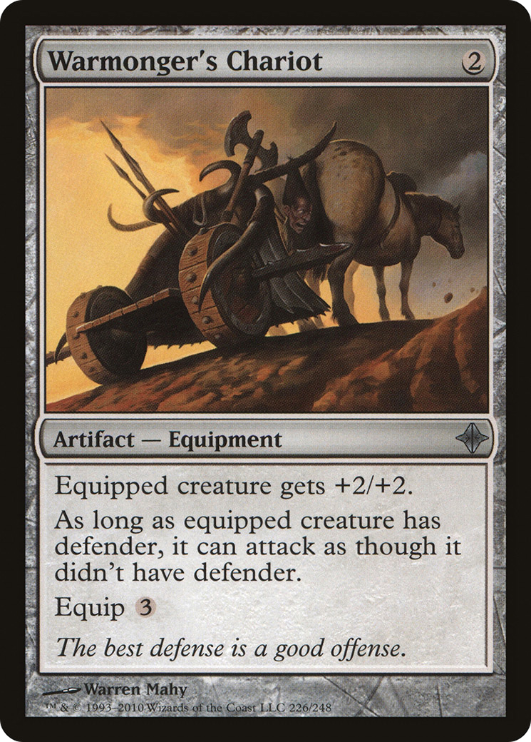 Warmonger's Chariot (ROE-226)  Foil - Rise of the Eldrazi