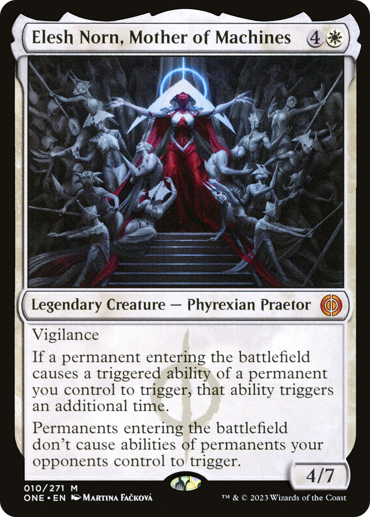Elesh Norn, Mother of Machines (ONE-010)  - Phyrexia: All Will Be One