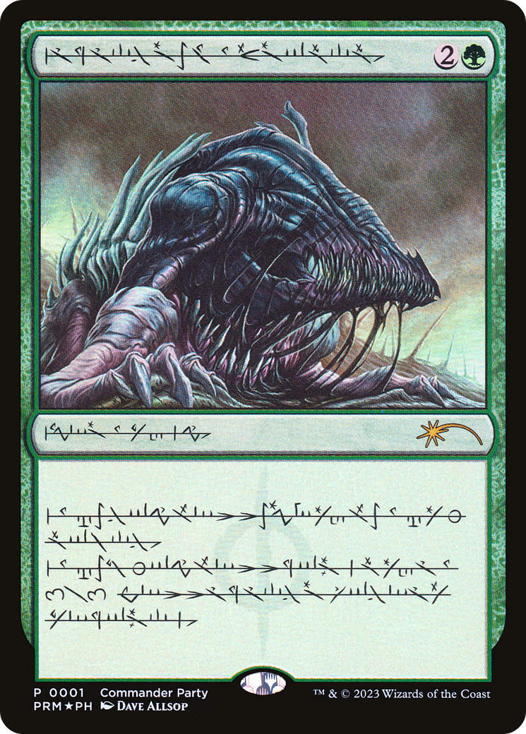 Beast Within (Phyrexian) (WPN-001)  Foil - Wizards Play Network 2023