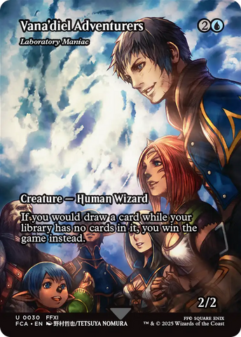 Vana'diel Adventurers - Laboratory Maniac (FCA-030) - FINAL FANTASY: Through the Ages (Borderless) Foil