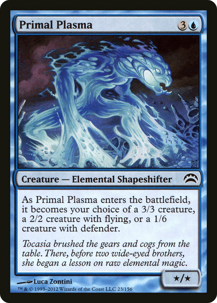 Primal Plasma (PC2-023)  - Planechase 2012