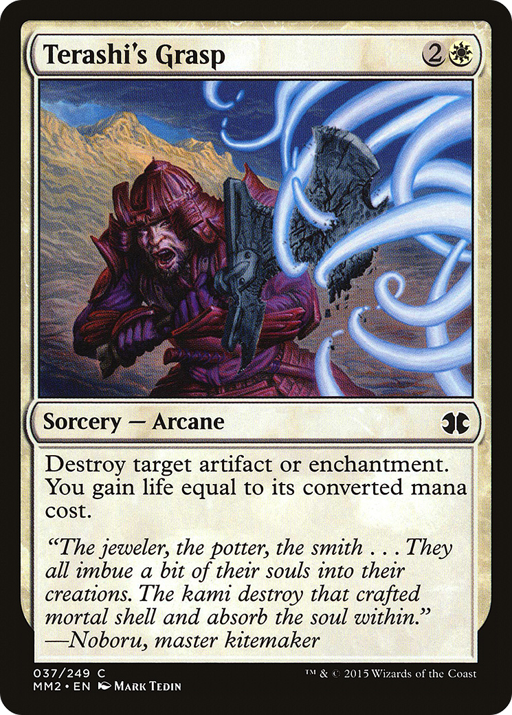 Terashi's Grasp (MM2-037)  Foil - Modern Masters 2015