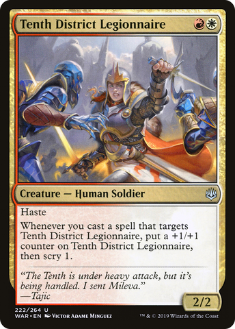 Tenth District Legionnaire (WAR-222)  - War of the Spark