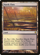 Marsh Flats (ZEN-219)  Foil - Zendikar