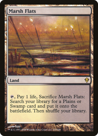 Marsh Flats (ZEN-219)  - Zendikar