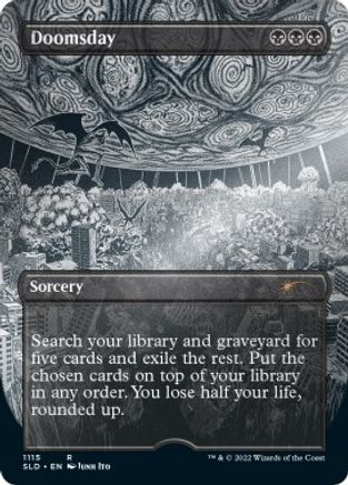 Doomsday (Borderless) (Foil Etched) (SLD-1115)  Foil - Secret Lair Drop Series