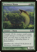 Yavimaya Wurm (M11-200)  - Magic 2011