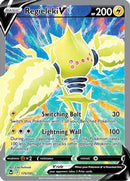 Regieleki V (Full Art) 175/195  - Holofoil SWSH12 Silver Tempest - Ultra Rare