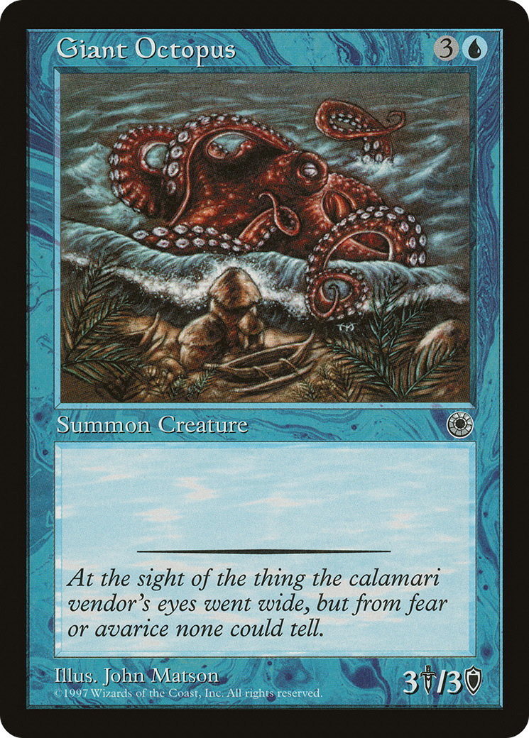 Giant Octopus (POR-)  - Portal