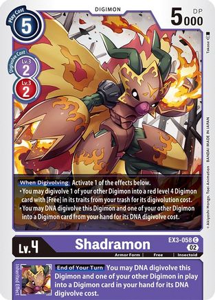 Shadramon [EX3-058] [Draconic Roar]