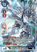 Metallicdramon (Alternate Art) (EX3-053) - Draconic Roar Foil