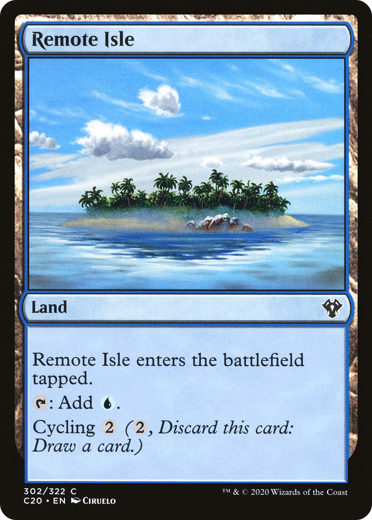 Remote Isle (C20-302)  - Commander 2020