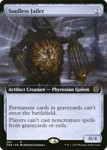 Soulless Jailer (Extended Art) (ONE-397)  Foil - Phyrexia: All Will Be One: (Extended Art)