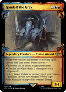 Gandalf the Grey (Showcase Scrolls) (LTR-658) - The Lord of the Rings: Tales of Middle-earth: (Showcase) Foil