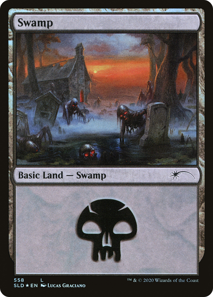 Swamp (558) (SLD-558)  Foil - Secret Lair Drop