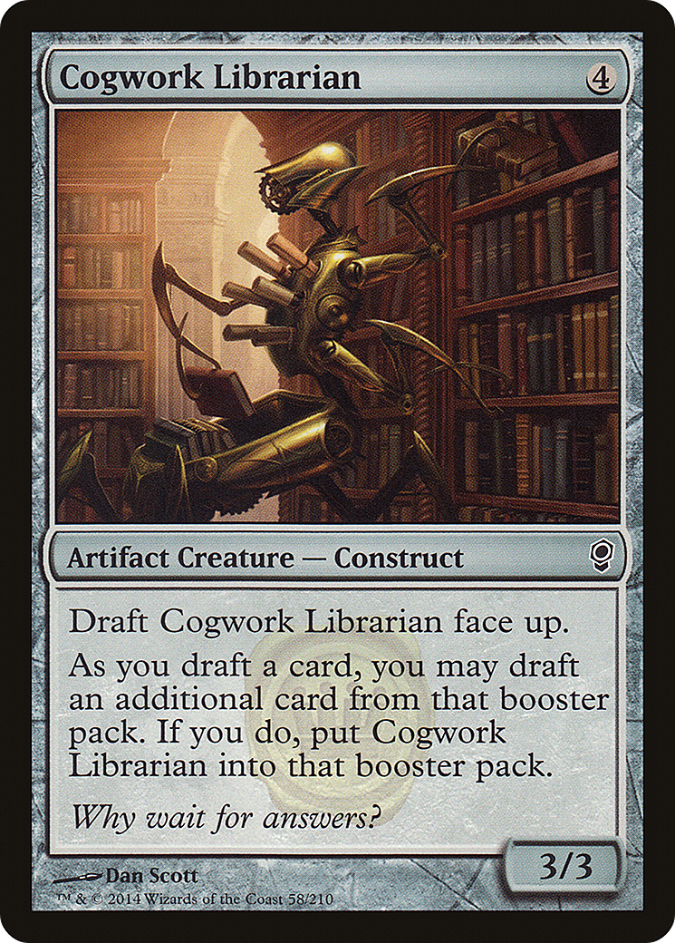 Cogwork Librarian (CNS-058)  - Conspiracy