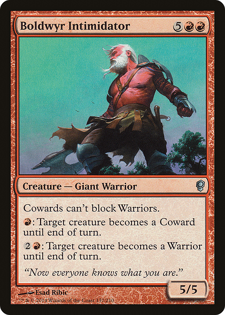 Boldwyr Intimidator (CNS-137)  - Conspiracy