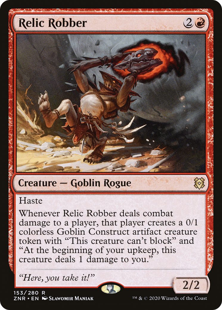 Relic Robber (ZNR-153)  - Zendikar Rising