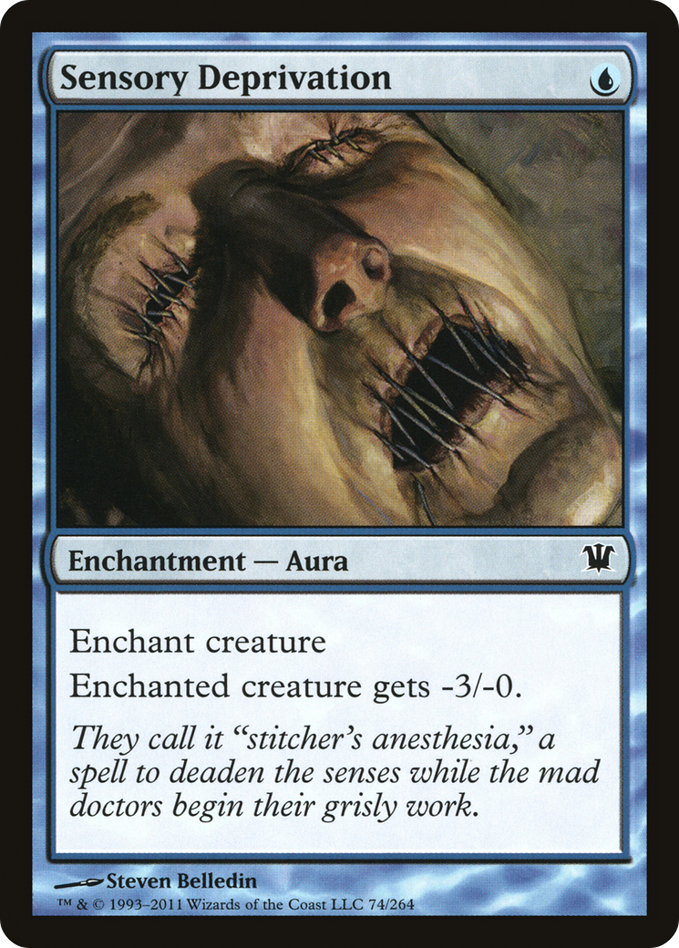 Sensory Deprivation (ISD-074)  Foil - Innistrad