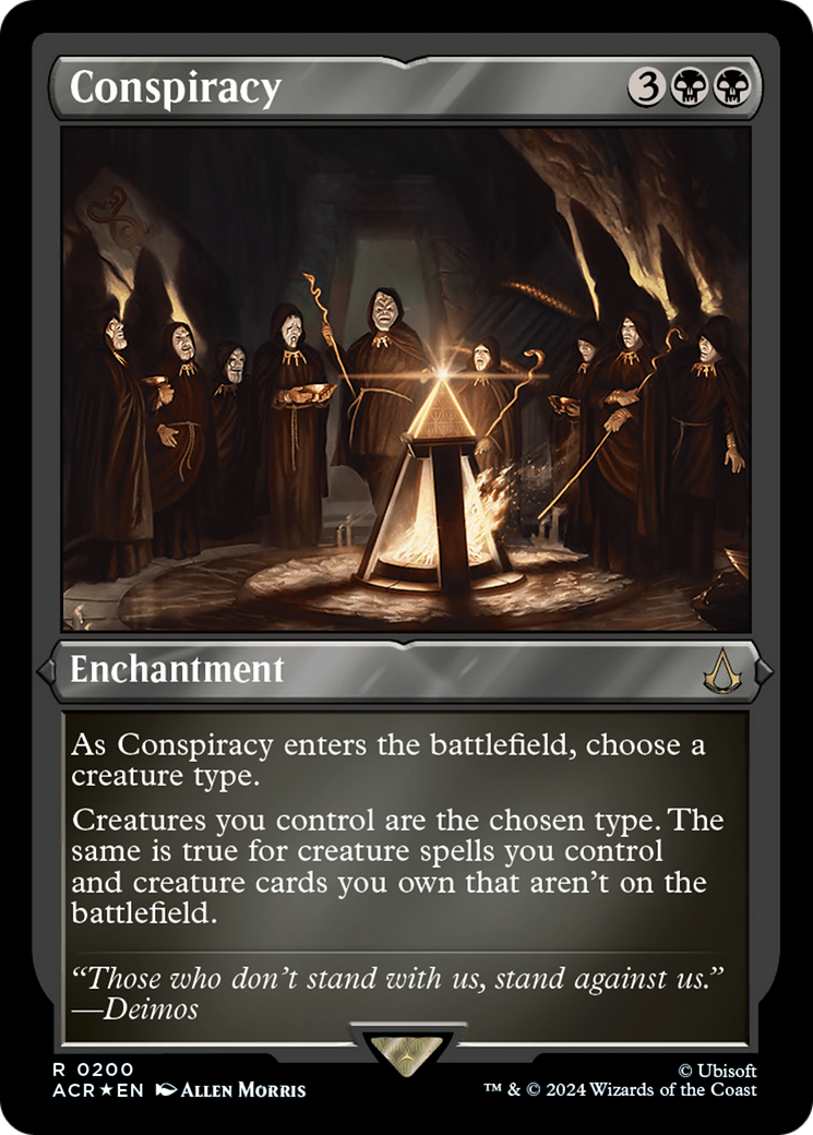 Conspiracy (ACR-200)  Etched Foil - Assassin's Creed