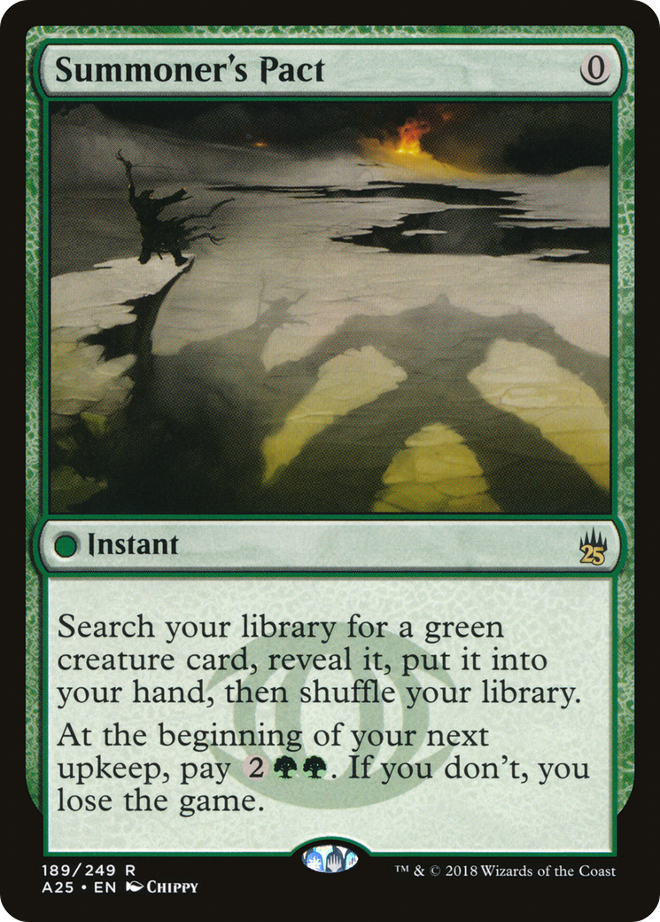 Summoner's Pact (A25-189)  Foil - Masters 25
