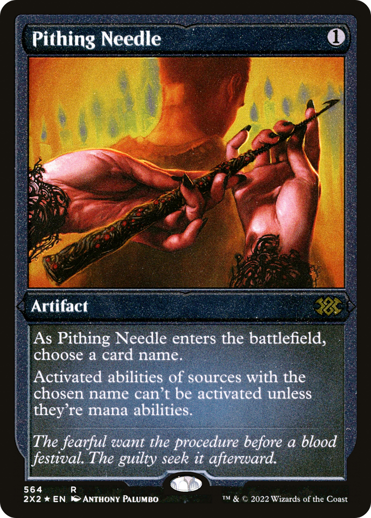 Pithing Needle (Foil Etched) (2X2-564)  Foil - Double Masters 2022