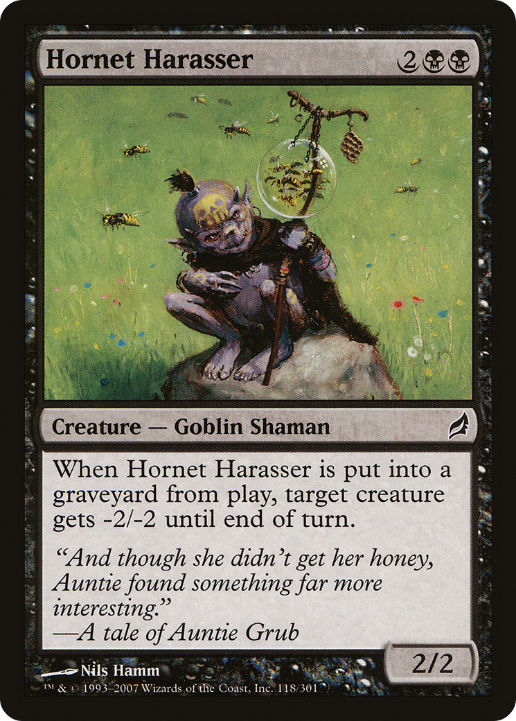 Hornet Harasser (LRW-118)  Foil - Lorwyn