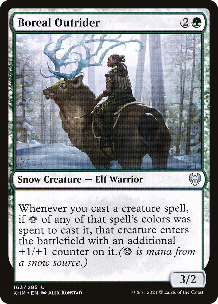 Boreal Outrider (KHM-163)  - Kaldheim