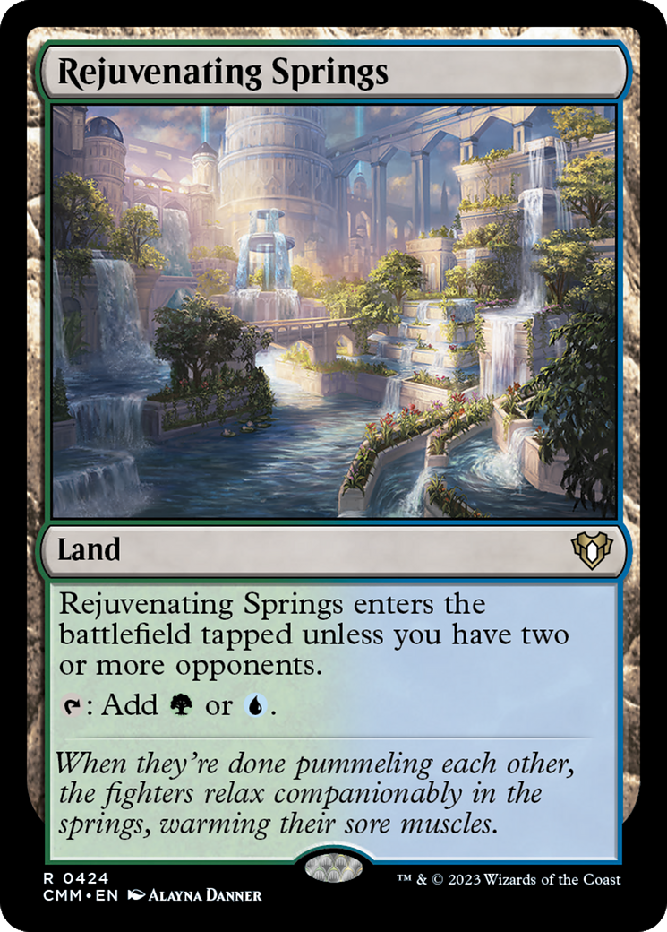 Rejuvenating Springs (CMM-424)  - Commander Masters