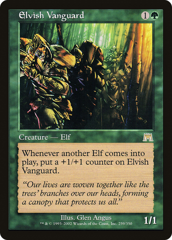 Elvish Vanguard (ONS-259)  - Onslaught