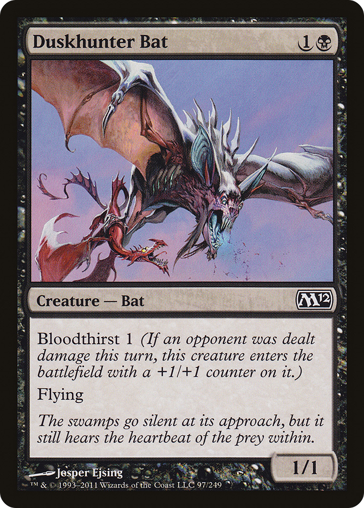 Duskhunter Bat (M12-097)  - Magic 2012