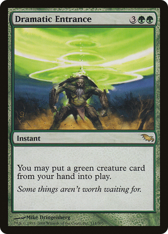 Dramatic Entrance (SHM-111)  Foil - Shadowmoor