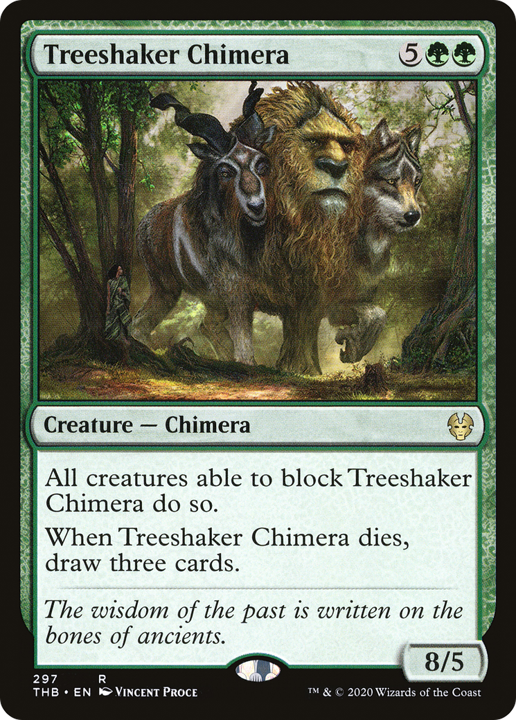 Treeshaker Chimera (THB-297)  - Theros Beyond Death