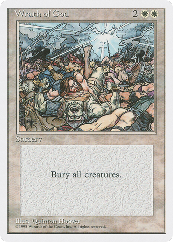 Wrath of God (4ED-308)  - Fourth Edition