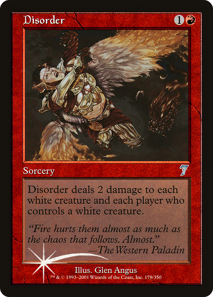 Disorder (7ED-179★) - Seventh Edition Foil