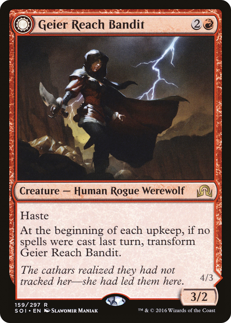 Geier Reach Bandit (SOI-159)  Foil - Shadows over Innistrad: (Double Faced Transform)