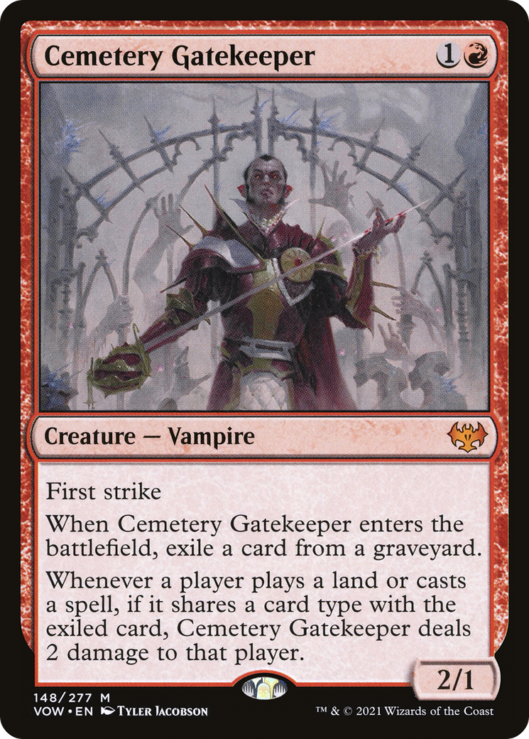Cemetery Gatekeeper (VOW-148)  - Innistrad: Crimson Vow
