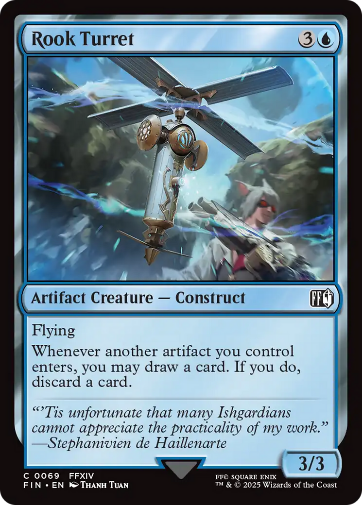 Rook Turret (FIN-069)  Foil - FINAL FANTASY